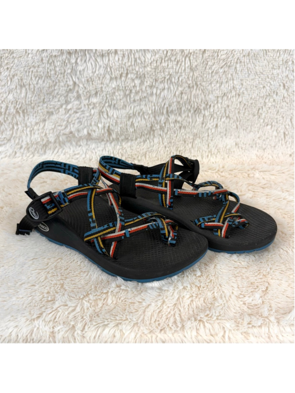 Chaco Z Cloud X2 Misprint blue strappy sandals-8
